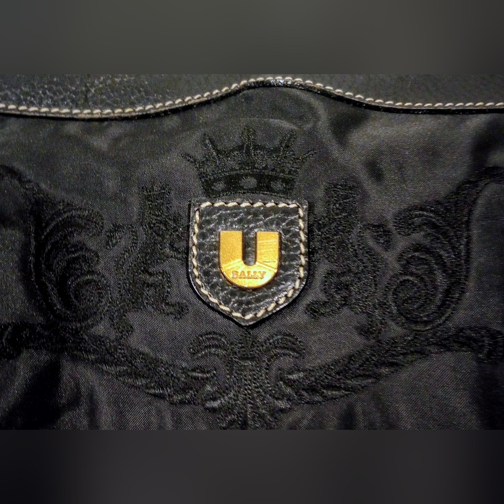 Bally "U Collection" Messenger Tote Bag - Picture 4 of 16